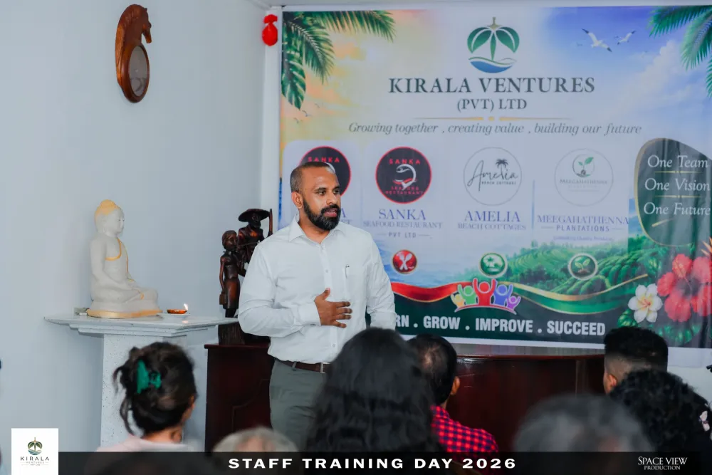 Corporate staff training session
